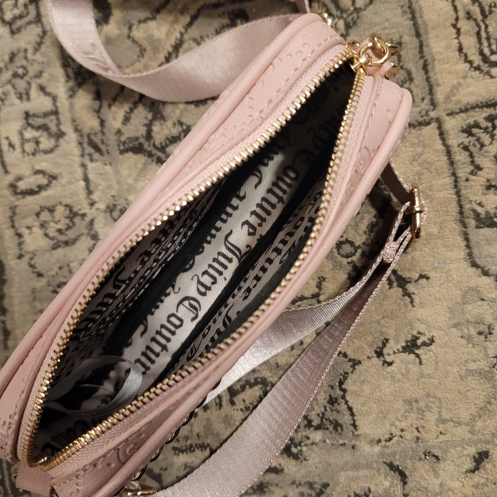 Juicy Couture Pink Dusty Blush Slim Camera Bag - Picture 6 of 7